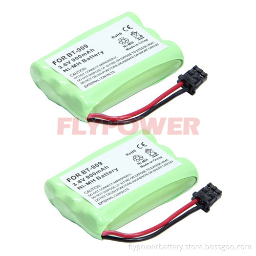 3.6V AAA900mAh Ni-MH Rechargeable Battery Pack for Cordless Phone Bt-909 (3S of FH-AAA900)